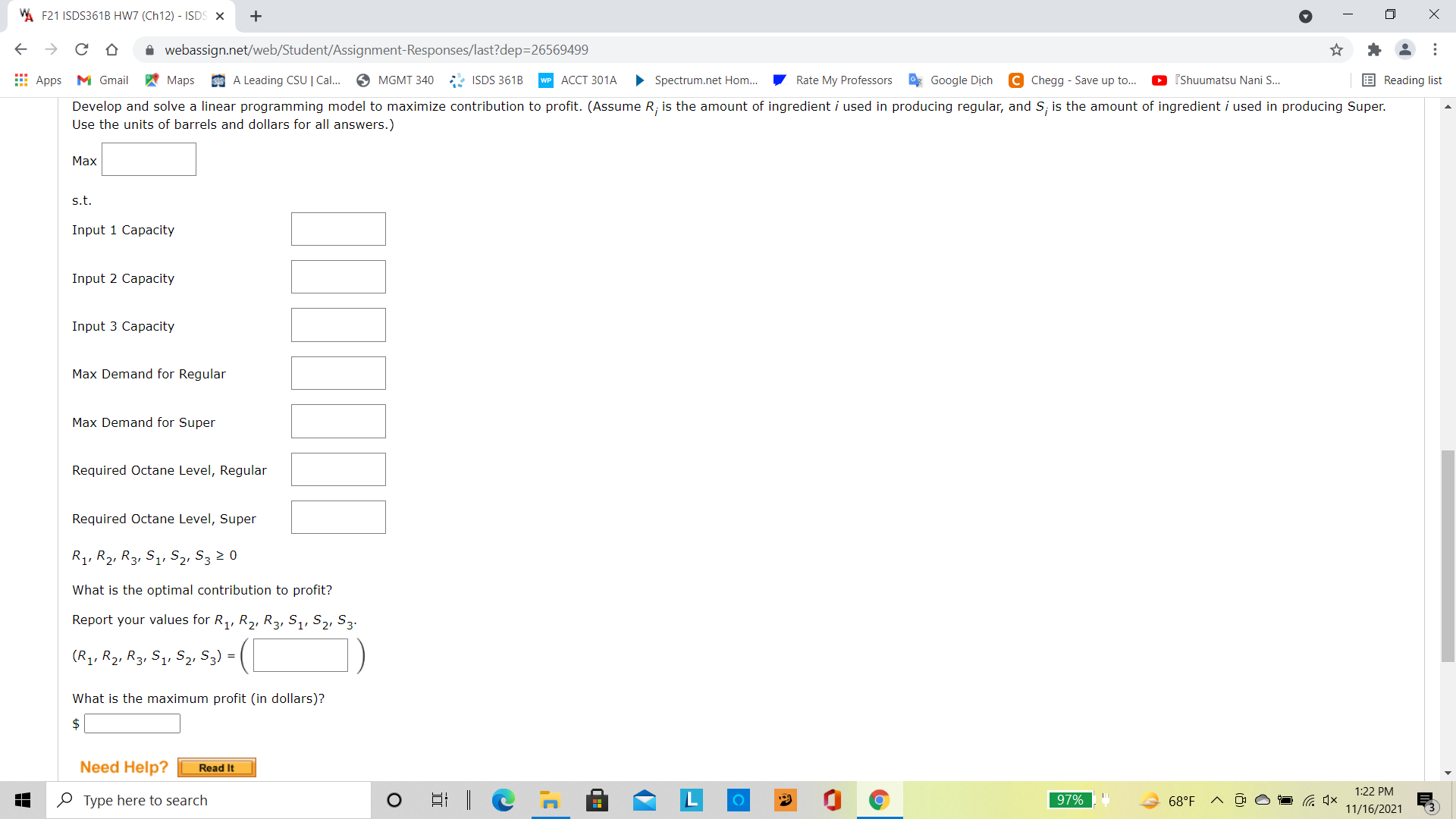 and explain it in detail? Thank you m F21lSD5361B HW7 (Ch12) -