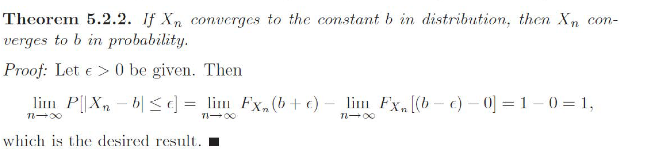 5.2.3. Suppose X" converges to X in. distribution and Y\" converges in