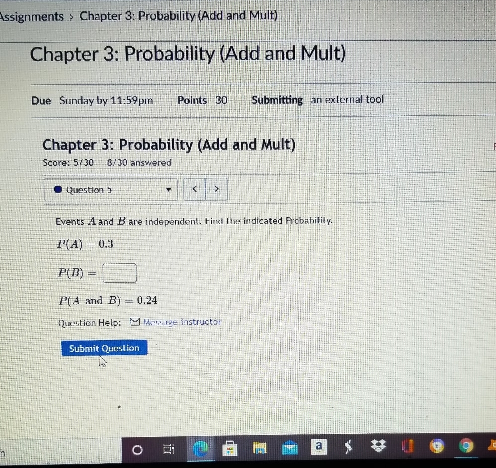add and multiply Assignments > Chapter 3: Probability (Add and Mult) Chapter