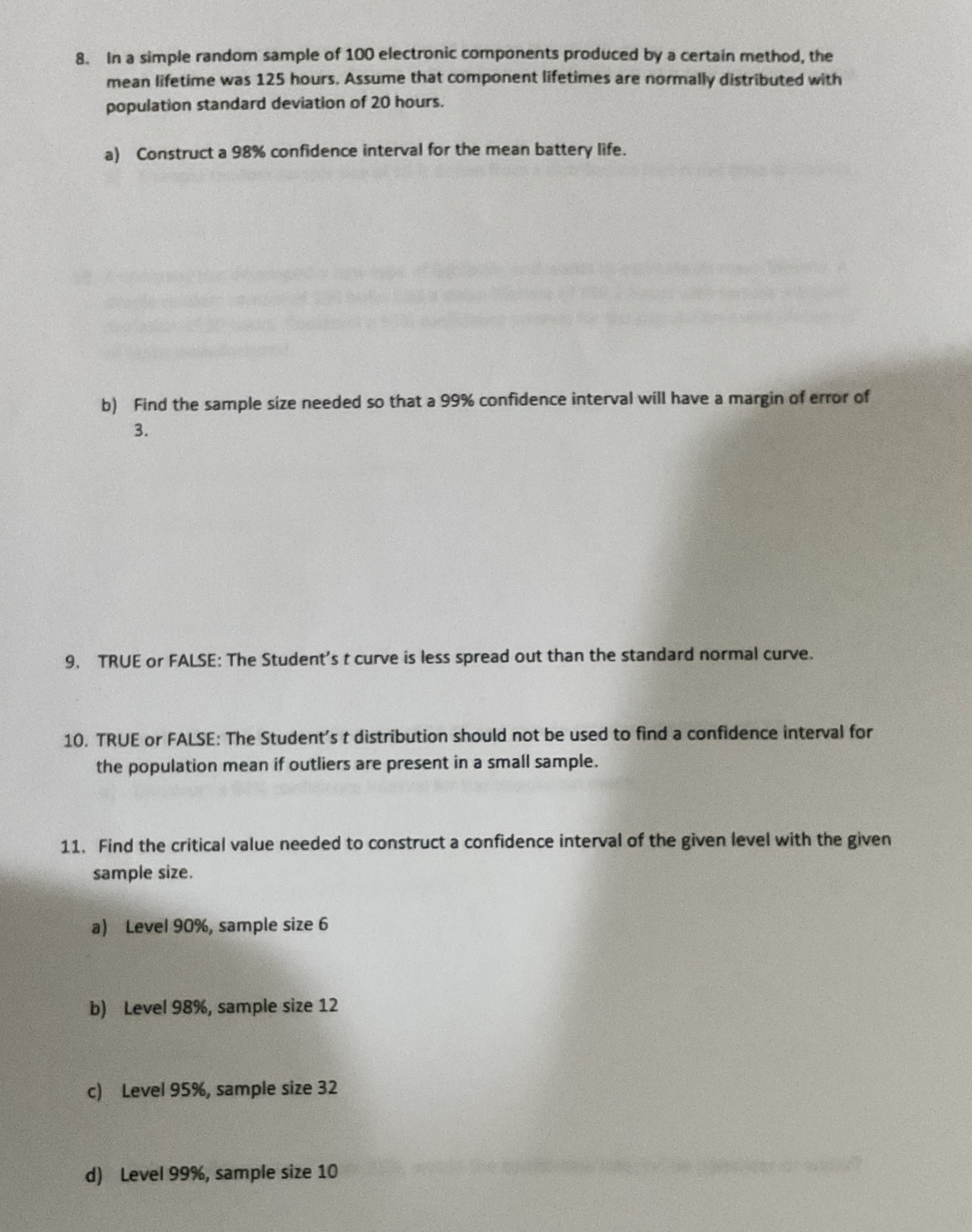 8a, 8b, 9, 10, 11a, b, c, d 8. In a simple