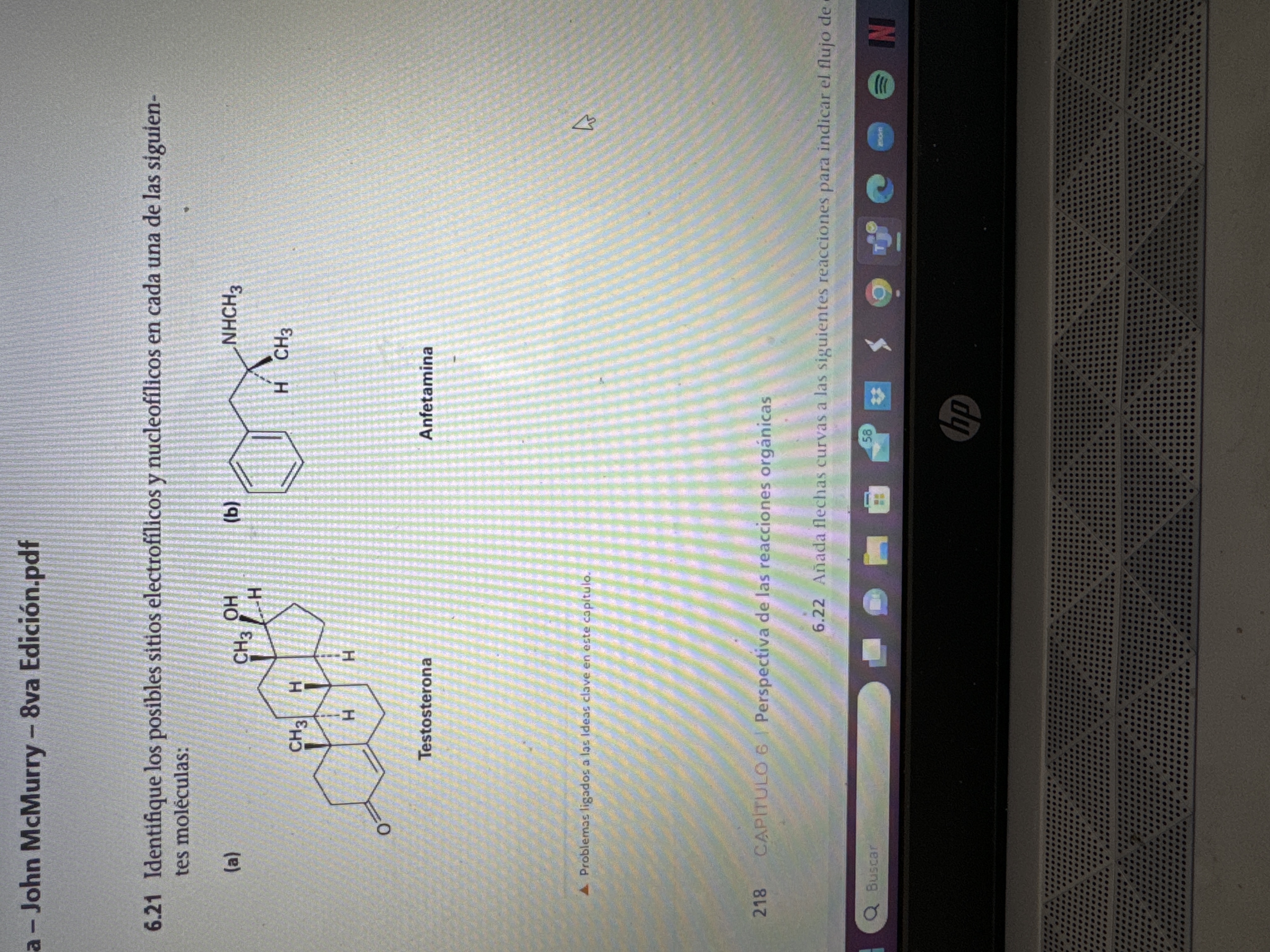  a - John McMurry -8va Edicin.pdf 6.21 Identifique los posibles sitios