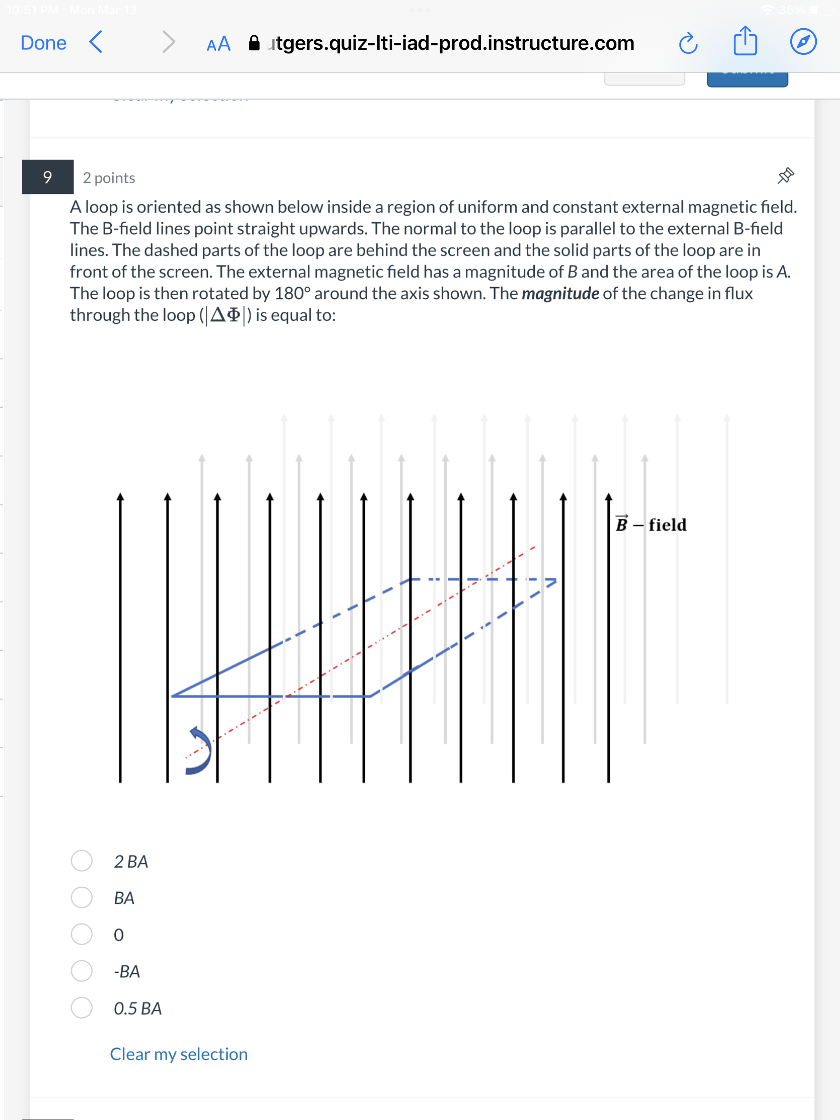 flow? O O O V Clockwise Counterclocl