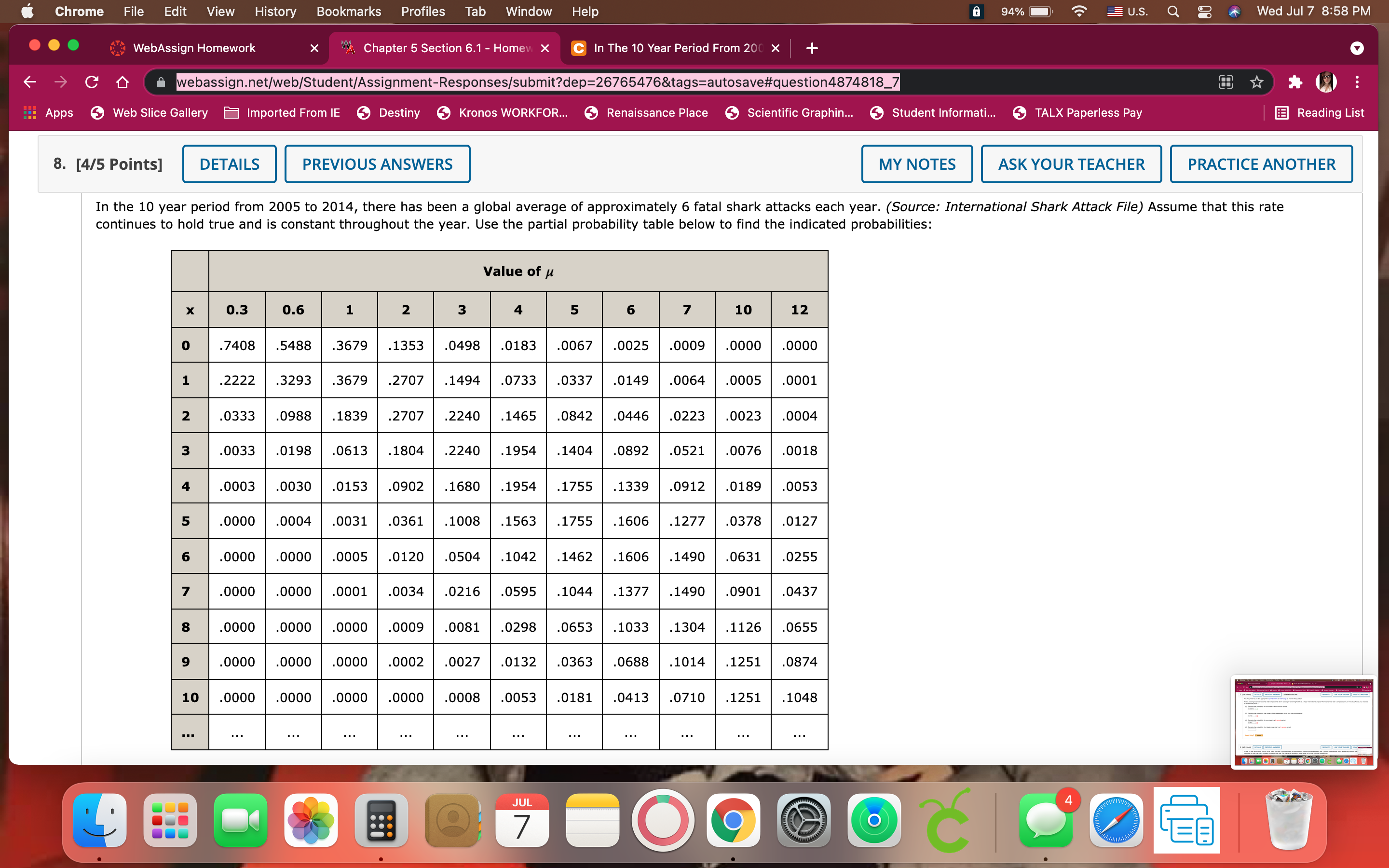 200 x + CO webassign.net/web/Student/Assignment-Responses/submit?dep=26765476&tags=autosave#question4874818_7 * 5 : Apps Web Slice Gallery