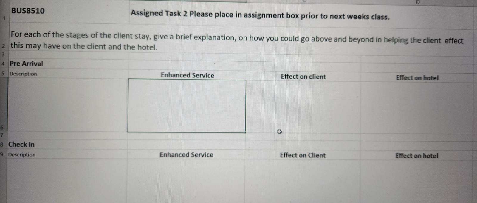 stay, give a brief explanation, a problem that may occur, the solution