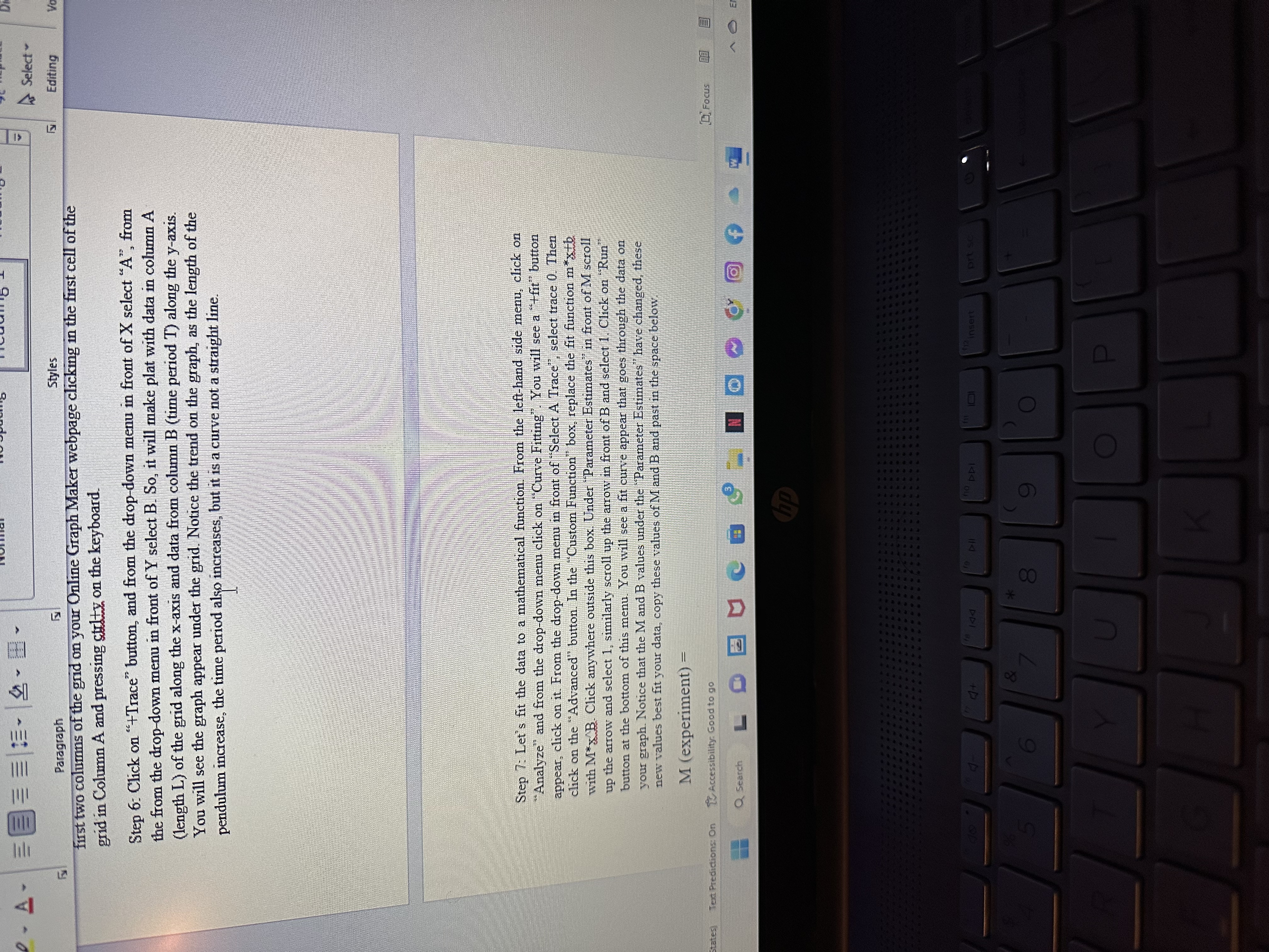 Familiarize yourself with the simulation. Play around with the settings, pull the