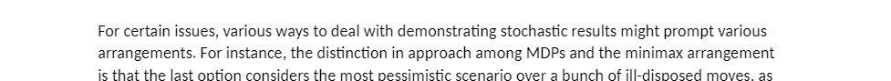  For certain issues, various ways to deal with demonstrating stochastic results