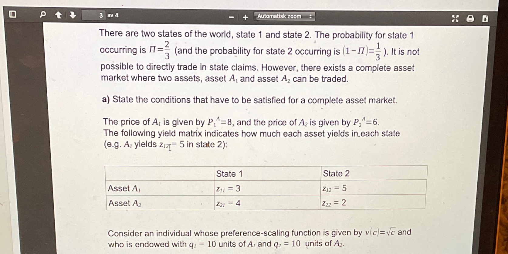 Please help with answer asap .. + Automatlsk zoom : There are