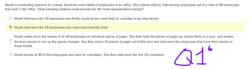 This is a word question that confuses me. I picked the wrong