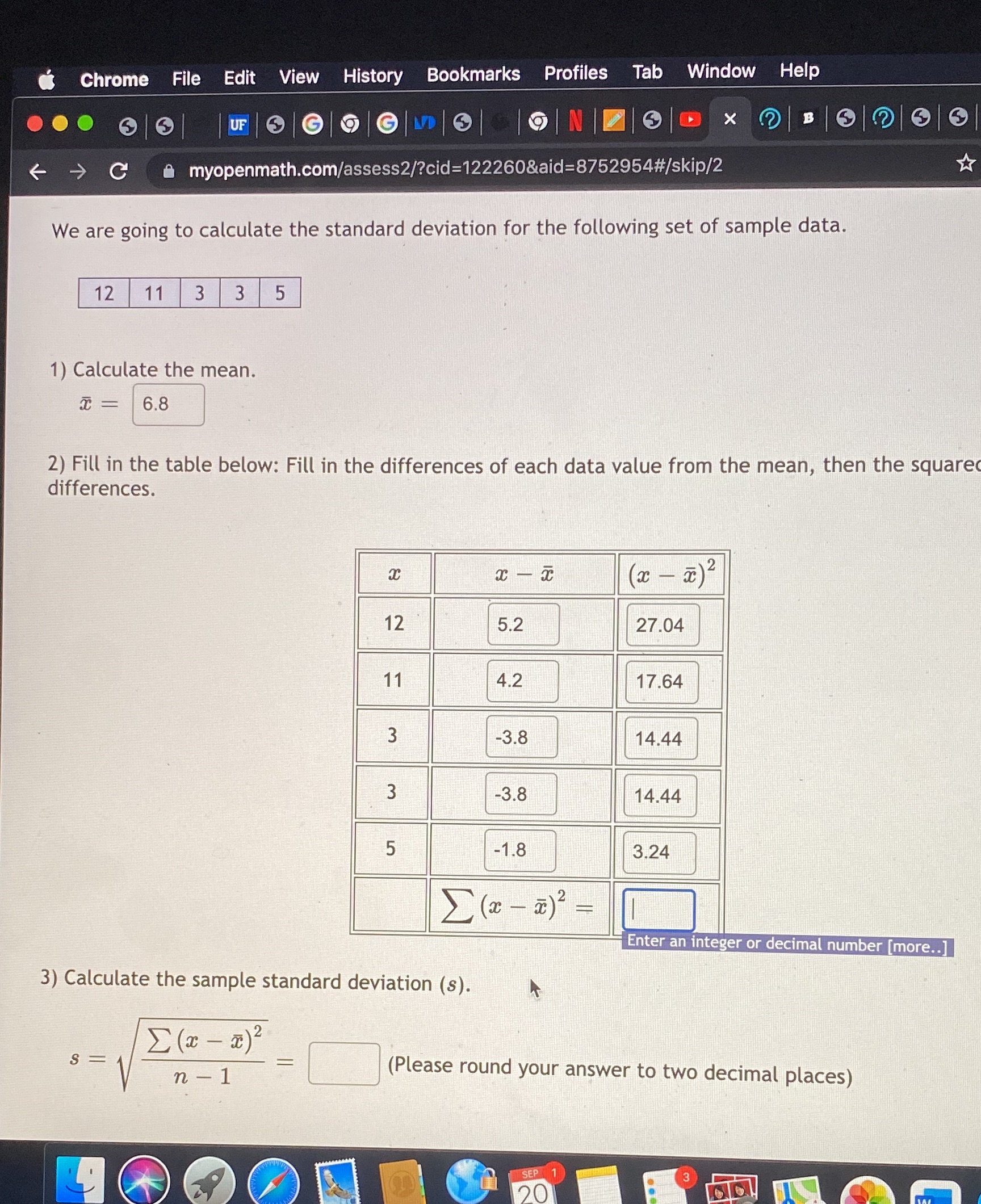 Chrome File Edit View History Bookmarks Profiles Tab Window Help O