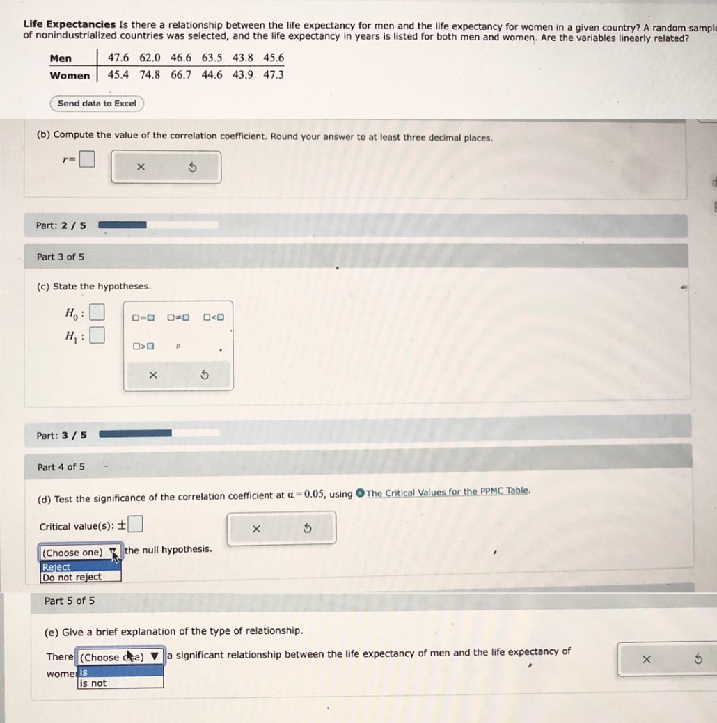 Life Expectancyes Is there a relationship between the life expectancy for