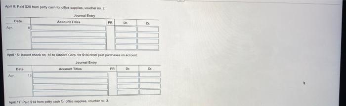 blank.) Tasks Your tasks are to do the following: a. Record the