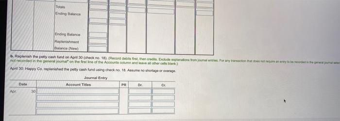 well as the story by cash record mureded. Record the transactions in