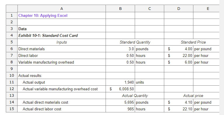 a-1. What is the materials quantity variance? (Indicate the effect of each