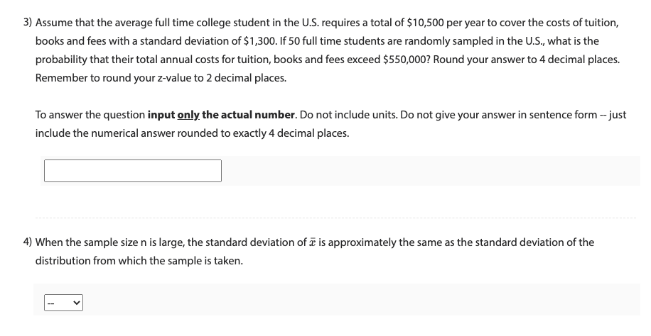 sampling distribution of :T: is equal to the mean of the distribution