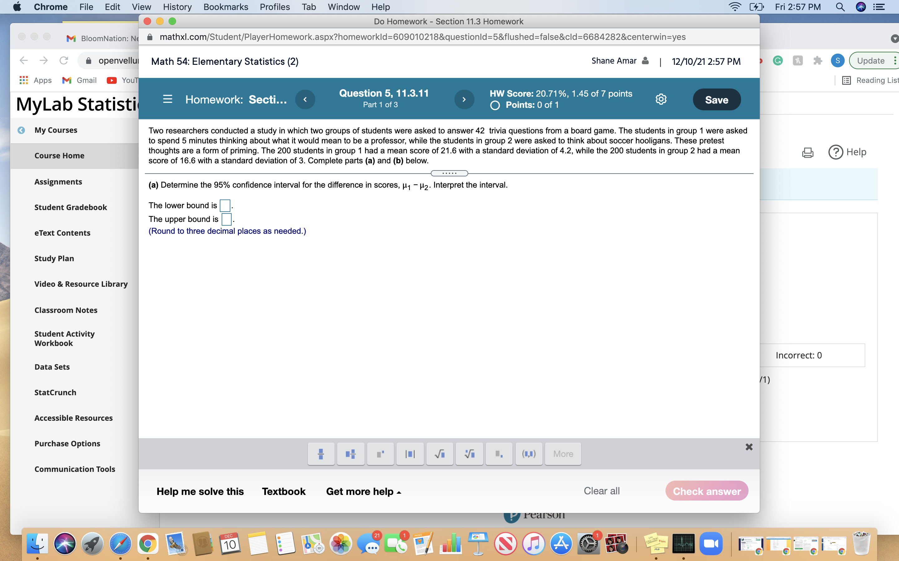  Chrome File Edit View History Bookmarks Profiles Tab Window Help [