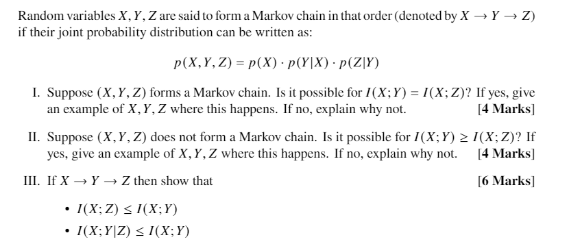 Please answer the following question with steps, thank you Random variables X,