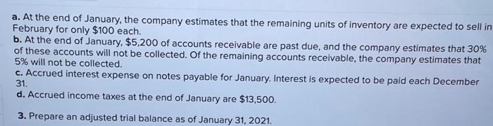displayed below.) On January 1, 2021, the general ledger of Big Blast
