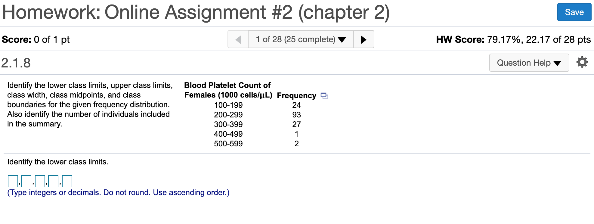 a Use the following cell phone airport data speeds (Mbps) from a