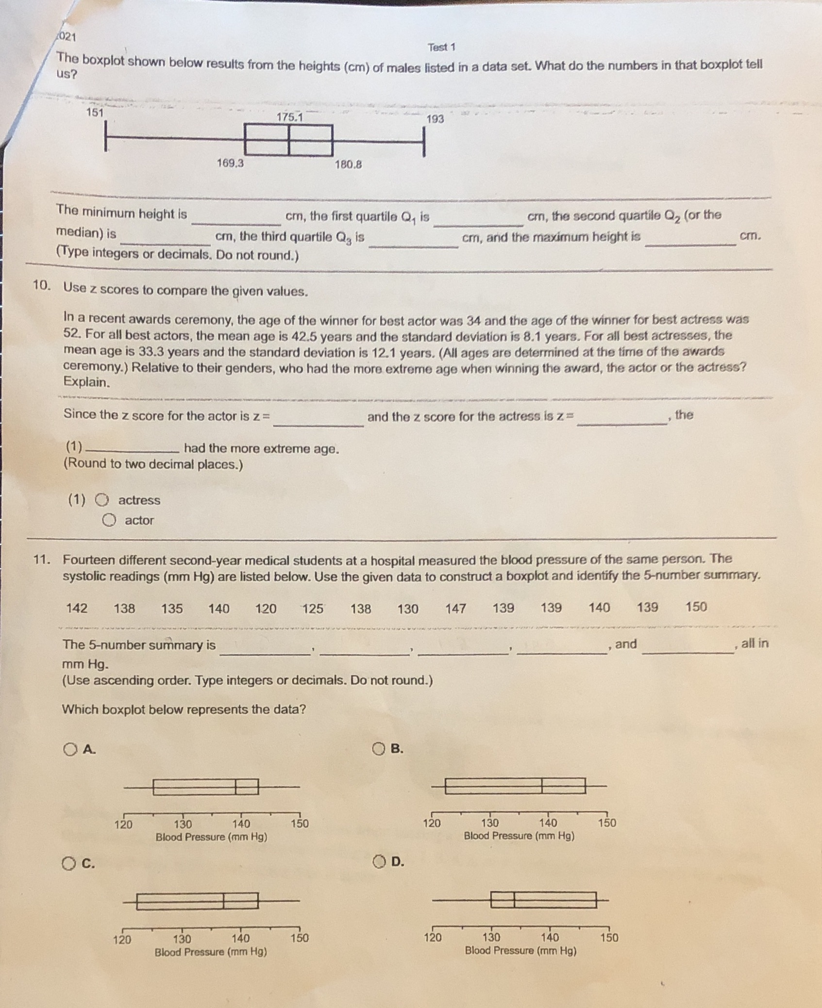 Please help here and please show work I'm asking for a favor.