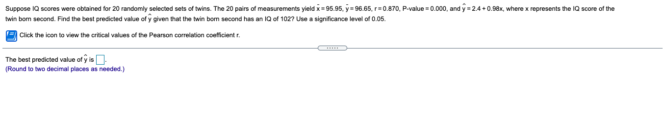 ratings and prices were obtained cnline. Using technology, with x representing the