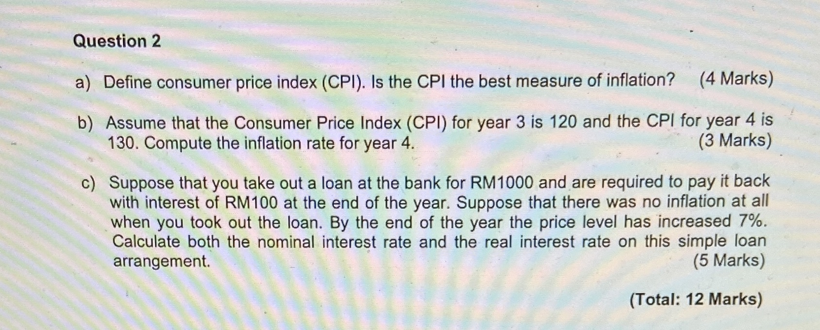 Hi, please help with this questions below. I will need an answer