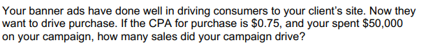 The ad space costs $58,350. This particular site drives 11,000 visitors to