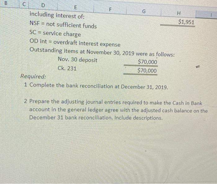 8 Date 9 Nov. 30 10 | Dec. 1-31 11 Dec. 1-31