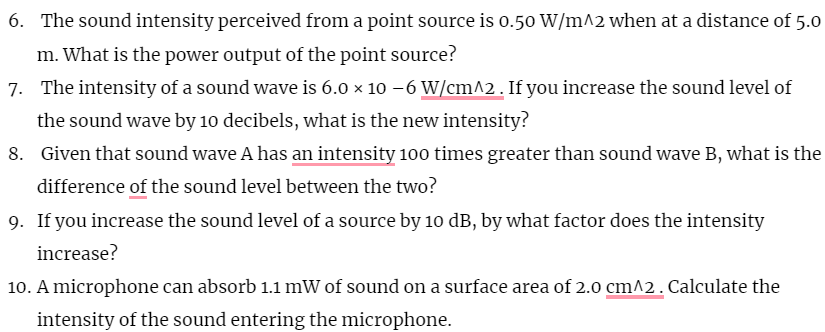 moves. 5. A medium is a substance or material that causes the