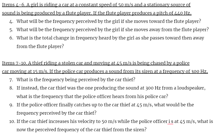 statement is true or false. 1. 2. The distance covered by a