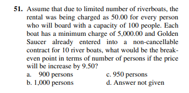8.00% and fixed cost is to be valued to 96,280.00 while tax