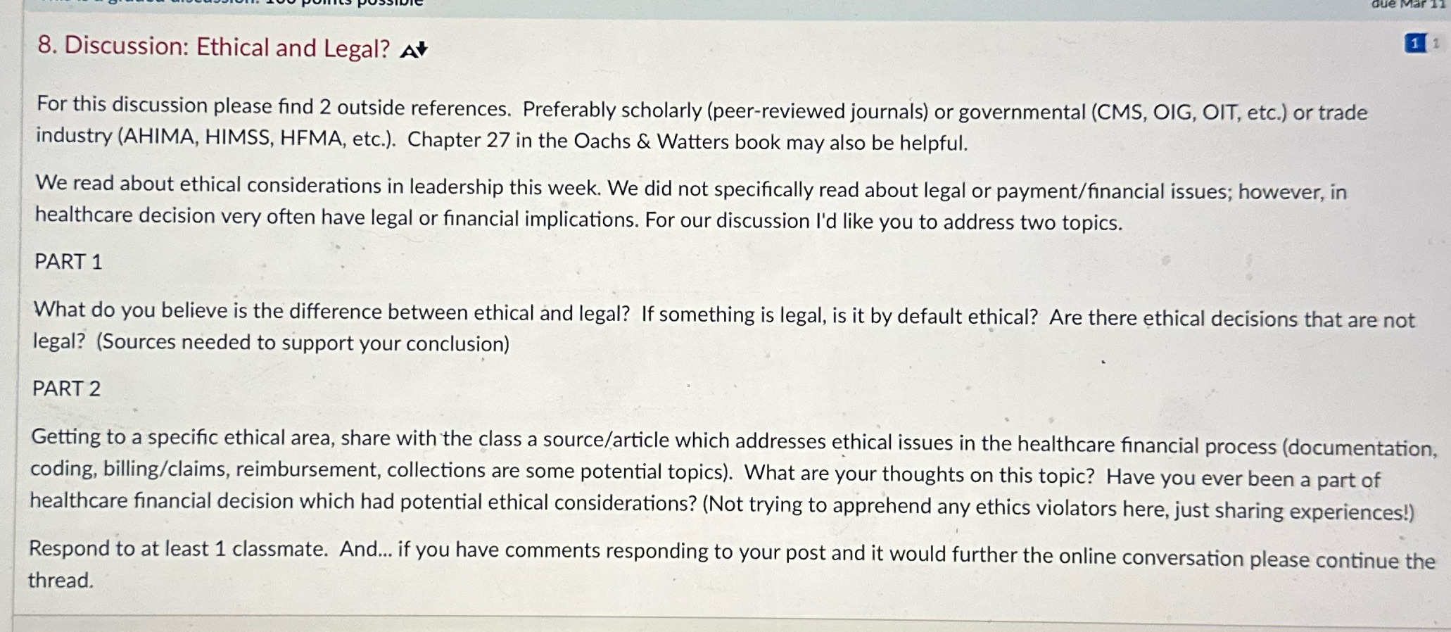 Please answer these question with reference aue Mar 13 T @ T