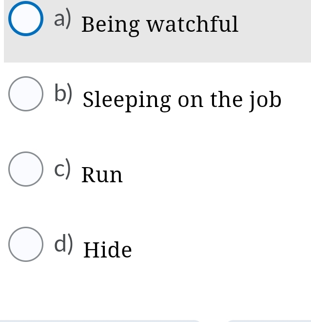 A shoplifter and a security guard are playing a simultaneous game. If