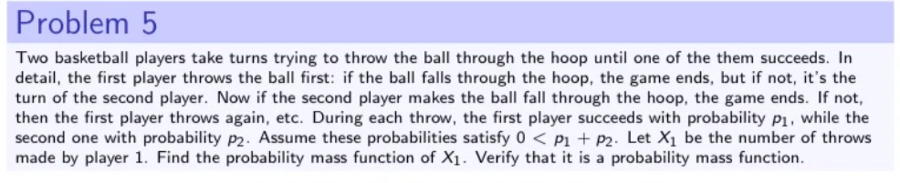 take turns trying to throw the ball through the hoop until one