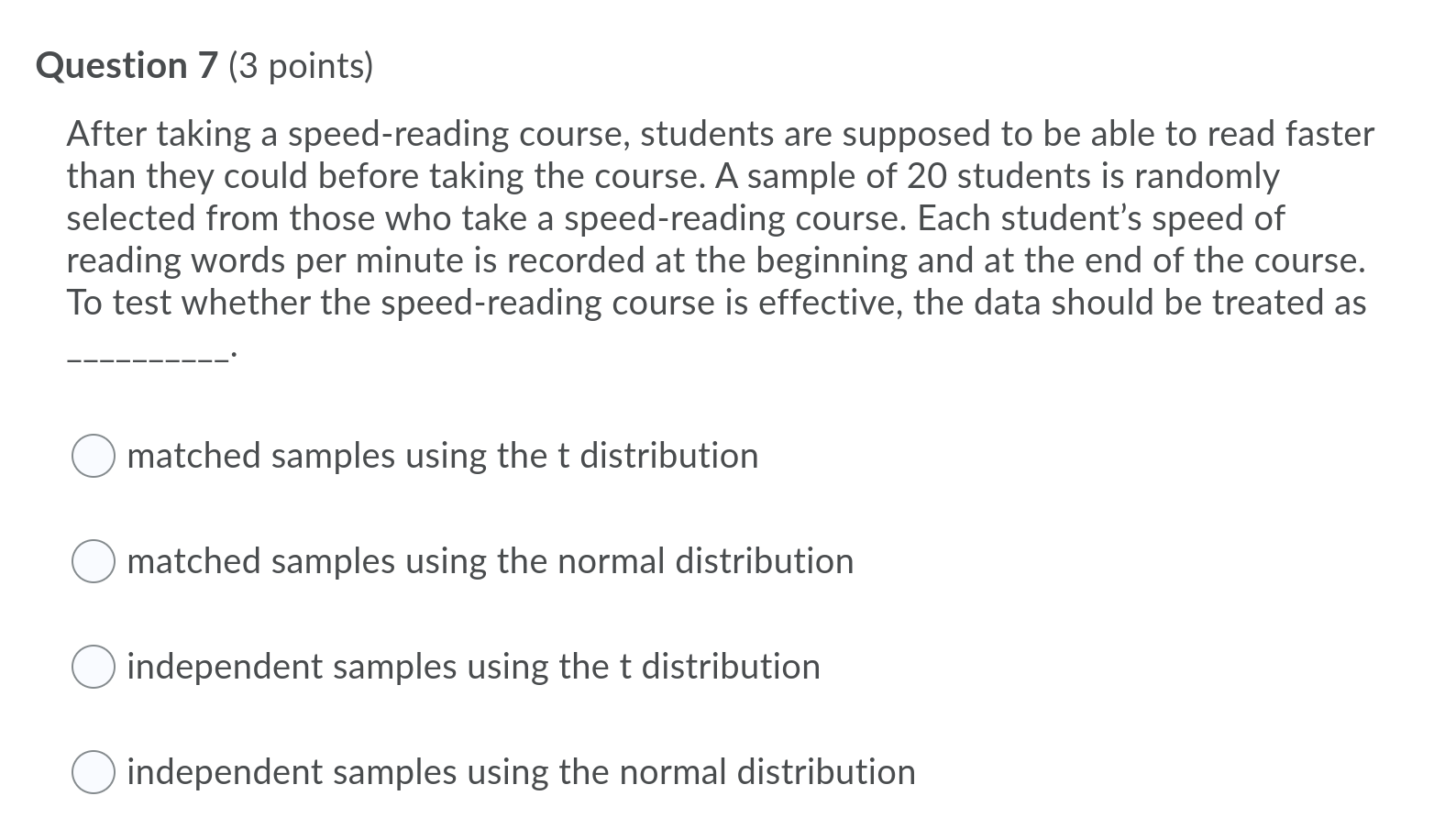 the difference between two population means. Assume that the population standard deviations