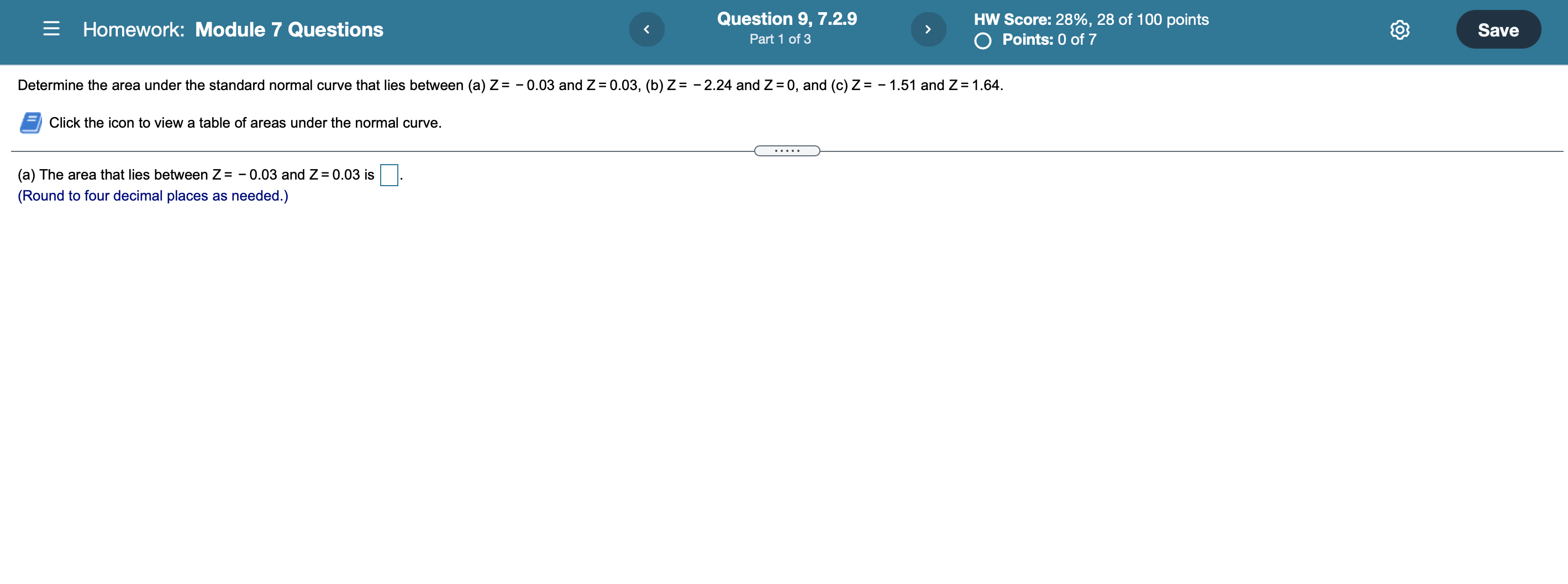 and o = 16 days. Complete parts (a) and (b) below. (a)