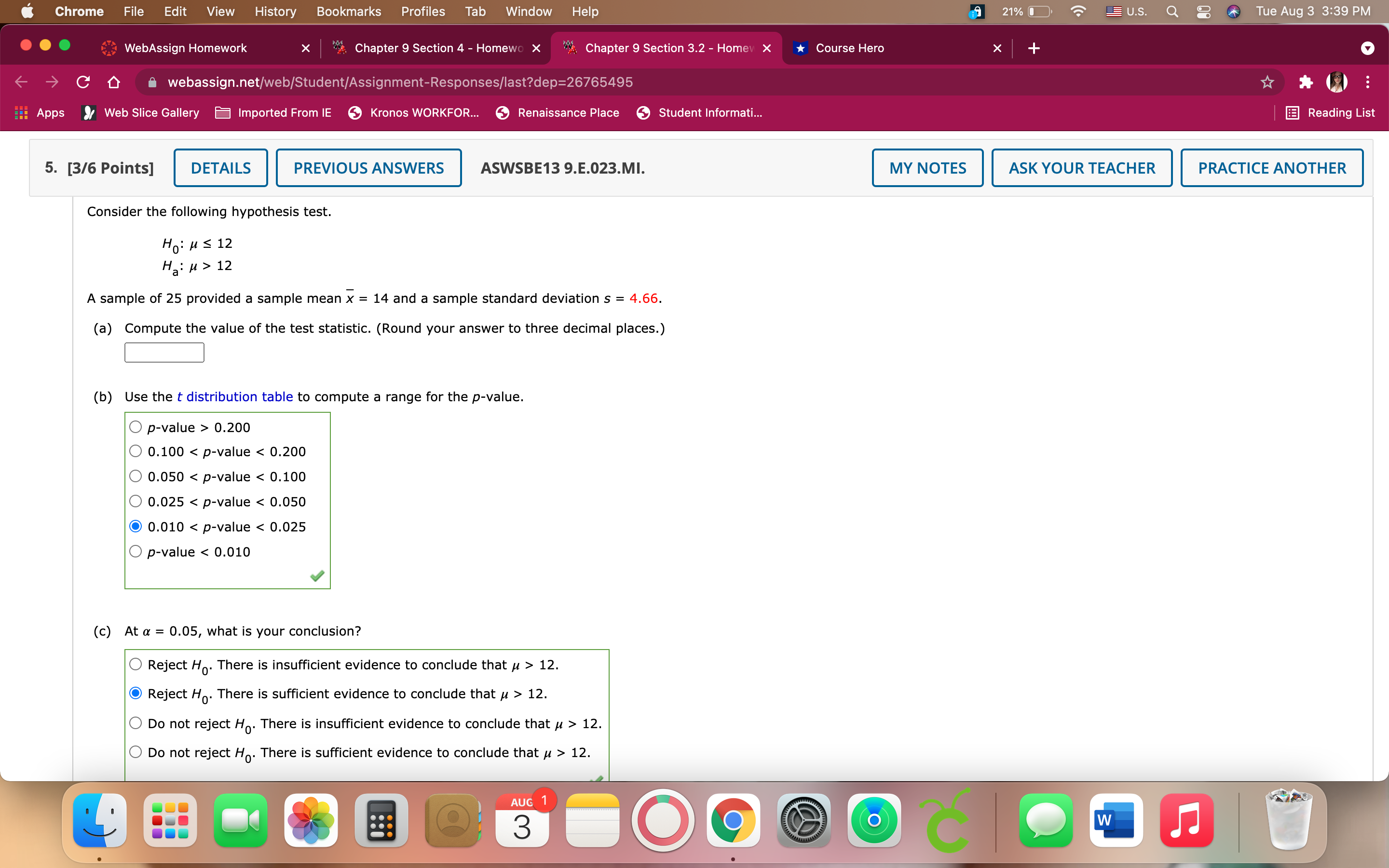 Section 4 - Homewo > "Chapter 9 Section 3.2 - Homev x