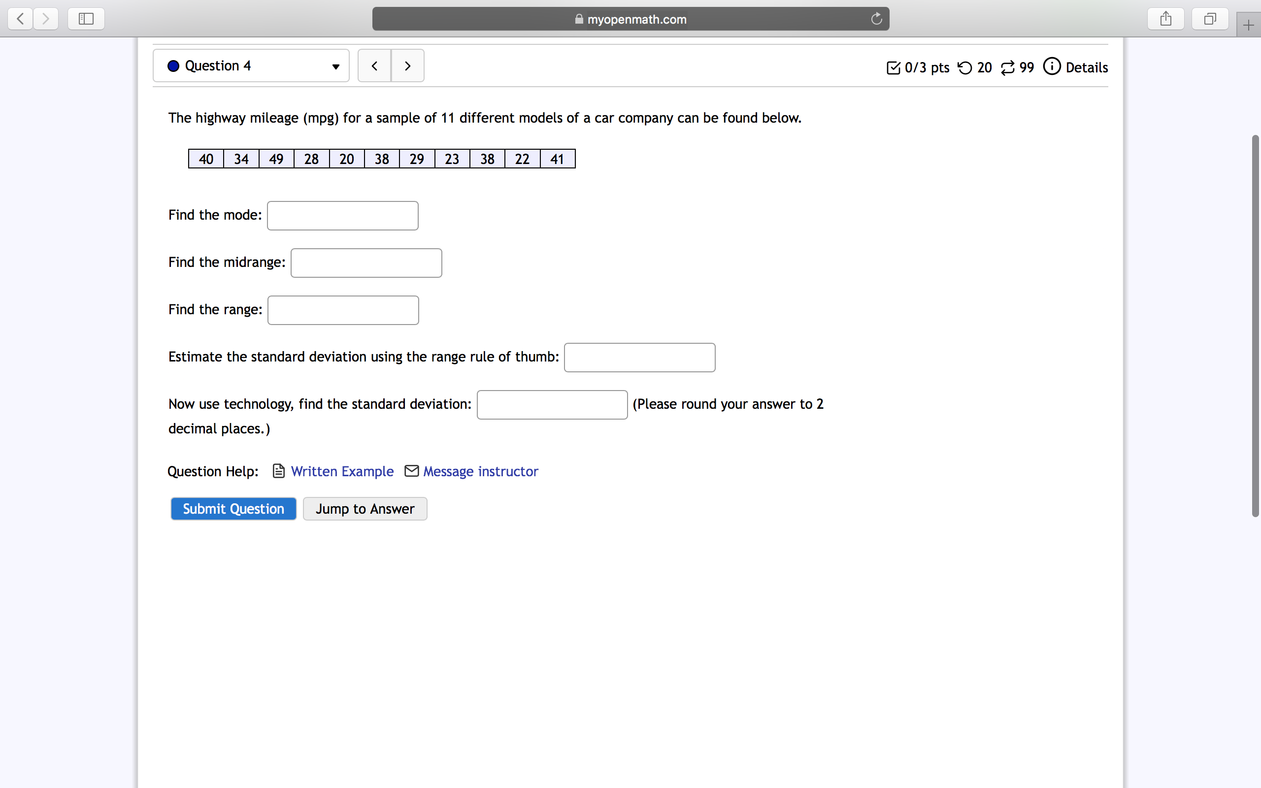 (IQR) of the following data set. 25 29 33|34|36I36 95 96 99100