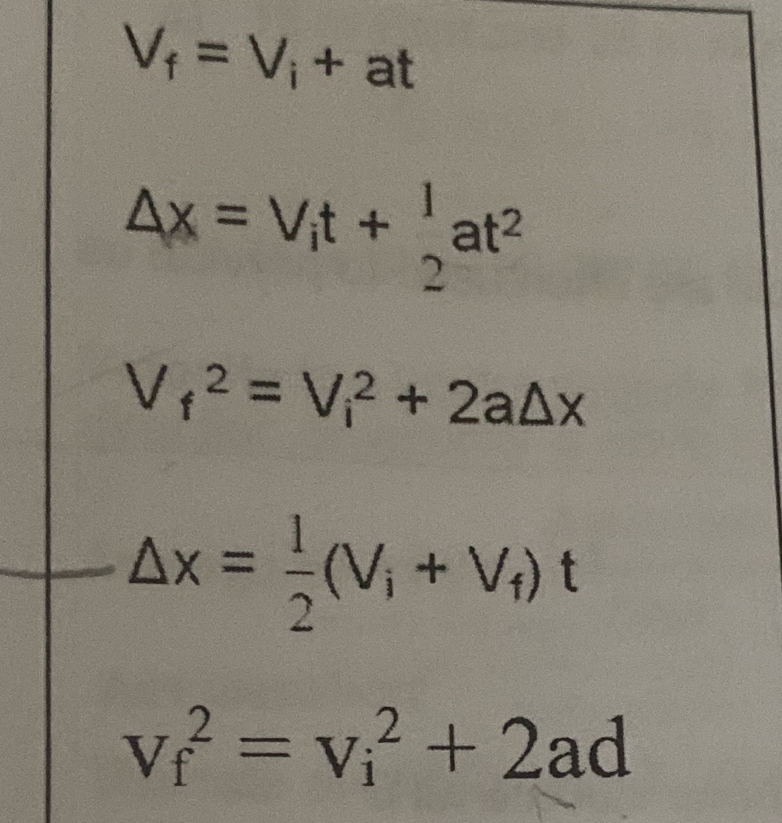 1. Determine the acceleration (in m/s*) of an object which ... .