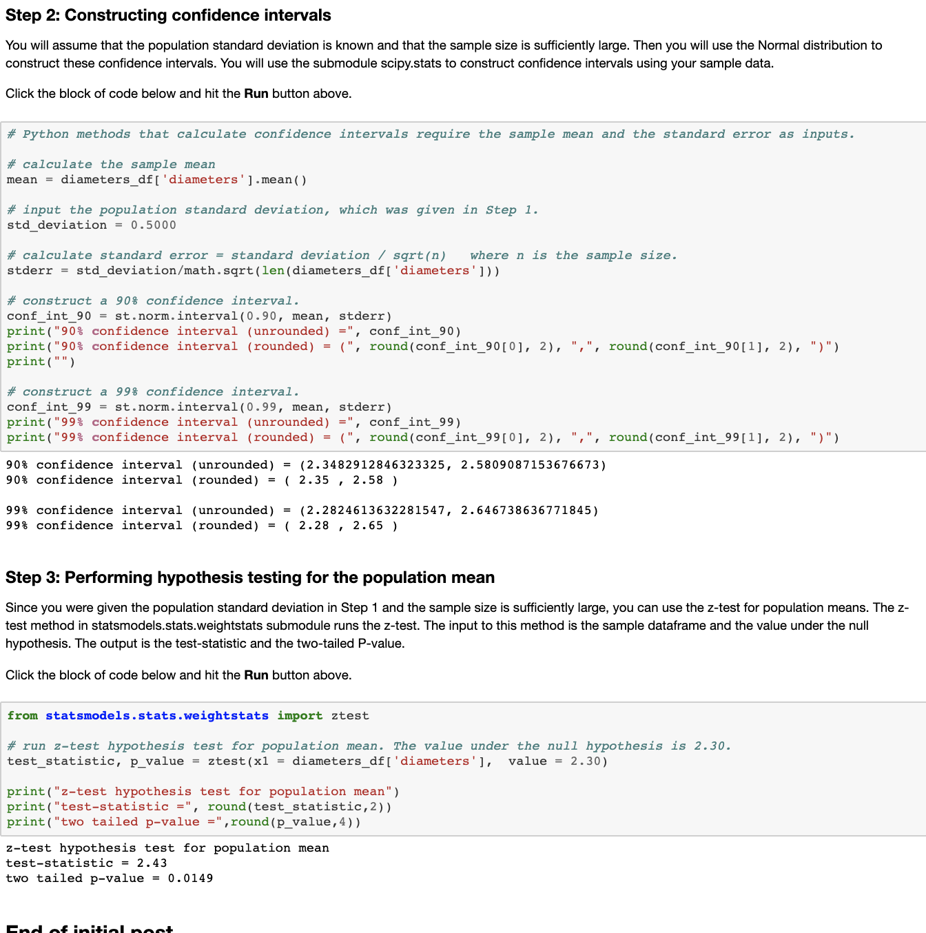 ball bearings from this manufacturing process is 2.30 cm. Based on the