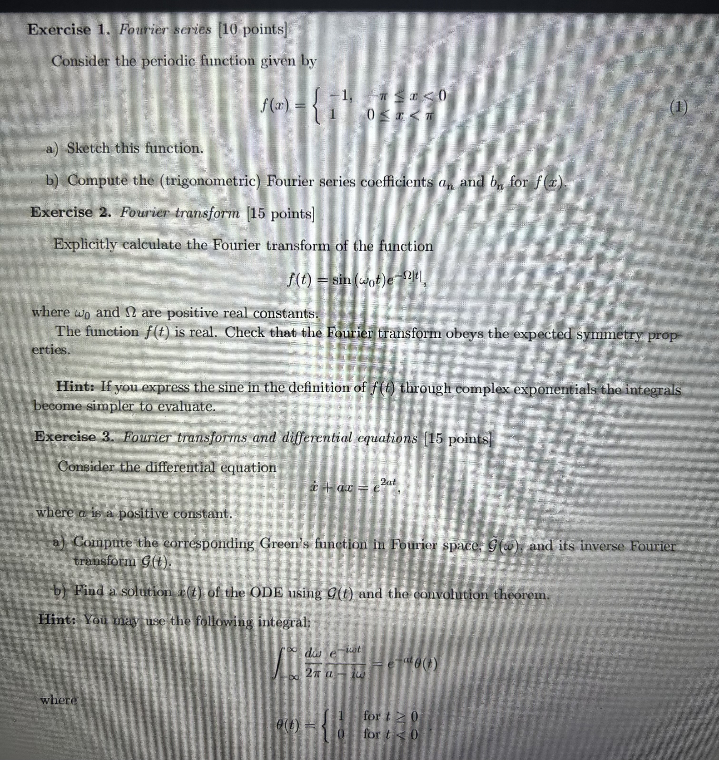Can I get the solution for these physics and mathmatics problems? textbook:?