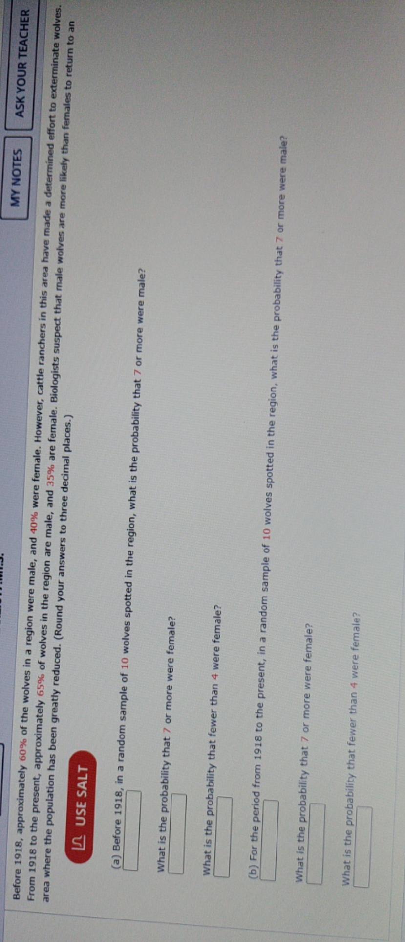 help please MY NOTES ASK YOUR TEACHER Before 1918, approximately 60% of