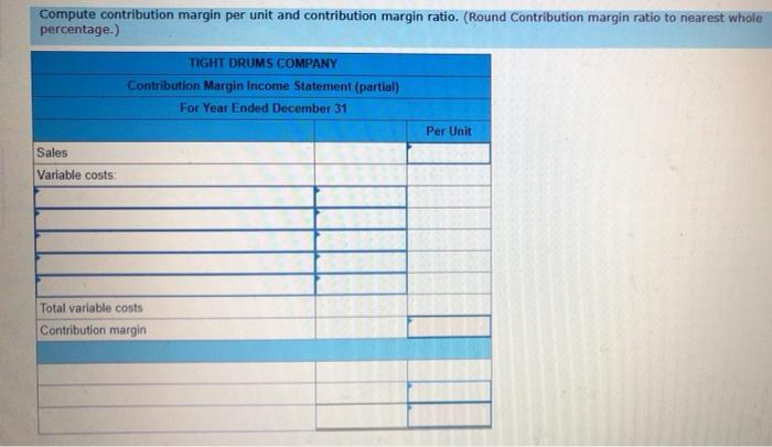 4.250 drum sets manufactured by Tight Drums Company for the year ended