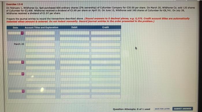 Eero 12.11 Problem. 12.1A Jan. 1. 2017 Purchased 300W, 15.400 Pharoah Company