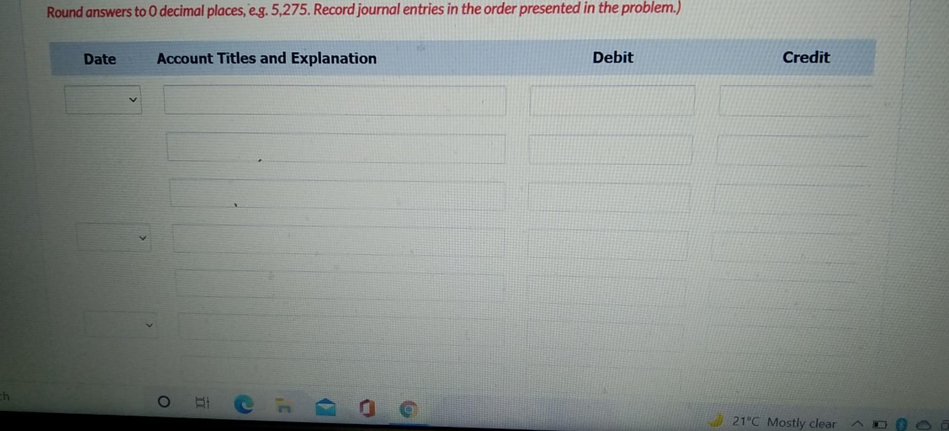 $20,000, Accounts Payable $12,000; Mortgage Payable $118,000; Common Shares $40,000; and Retained