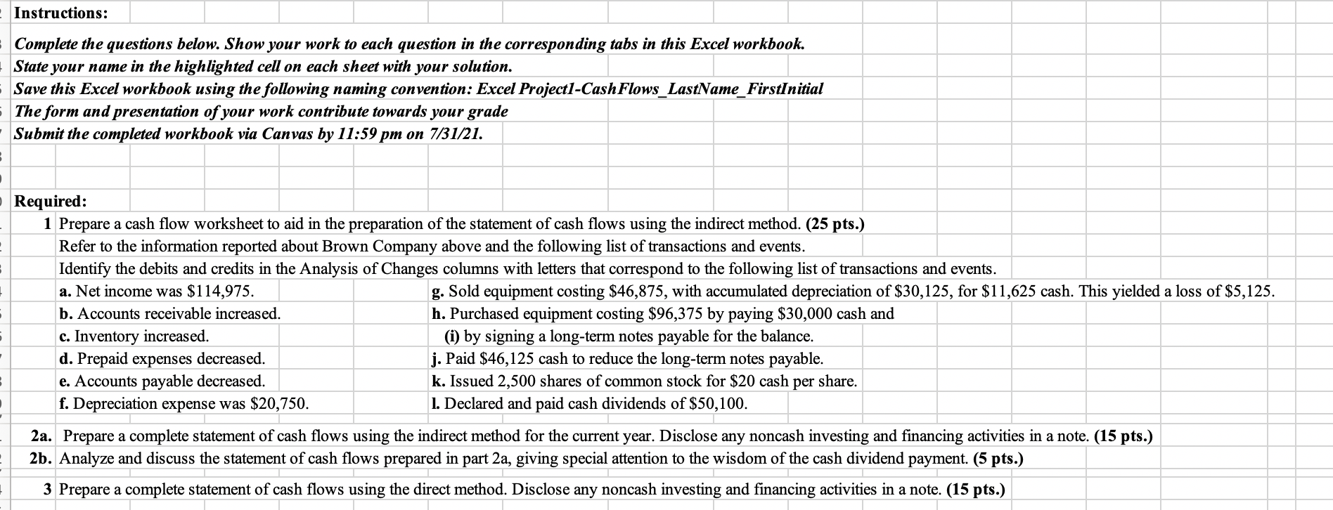 follow. For ne year, (I) all sales are credit sales, (2) all