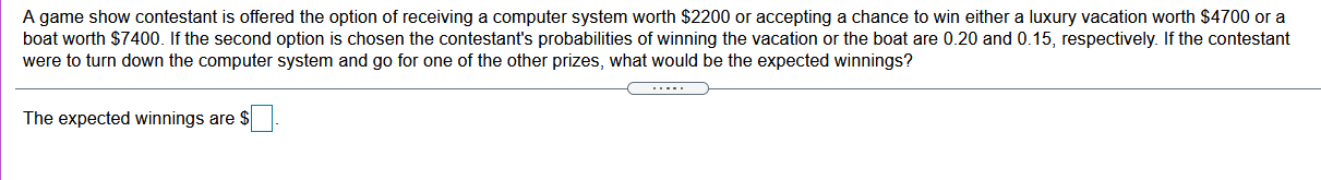 Hello, I just need help with these screen shots. The choices for
