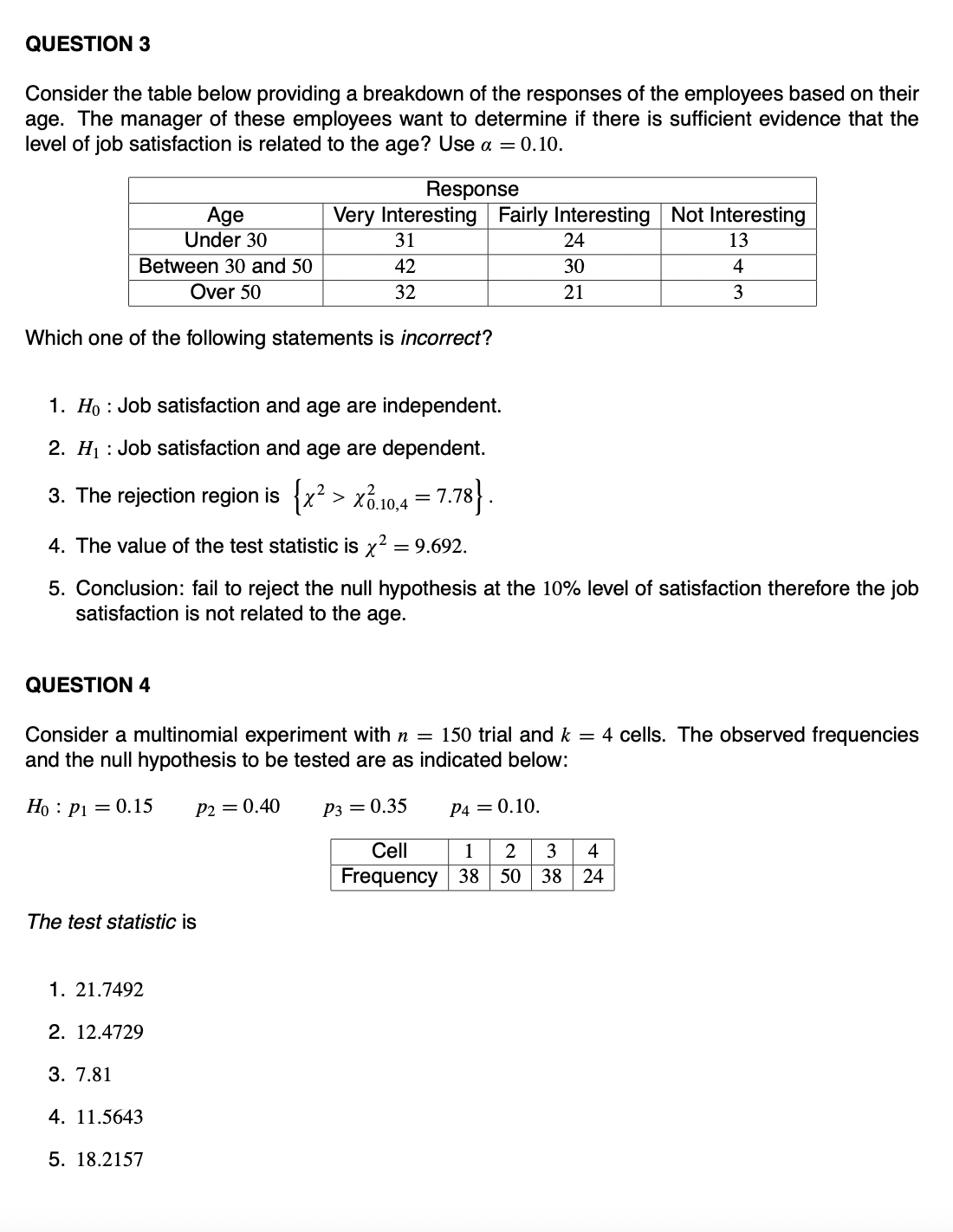 ASSIGNMENT 02 Unique Nr.: 698302 Fixed closing date: 20 JULY 2021 QUESTION