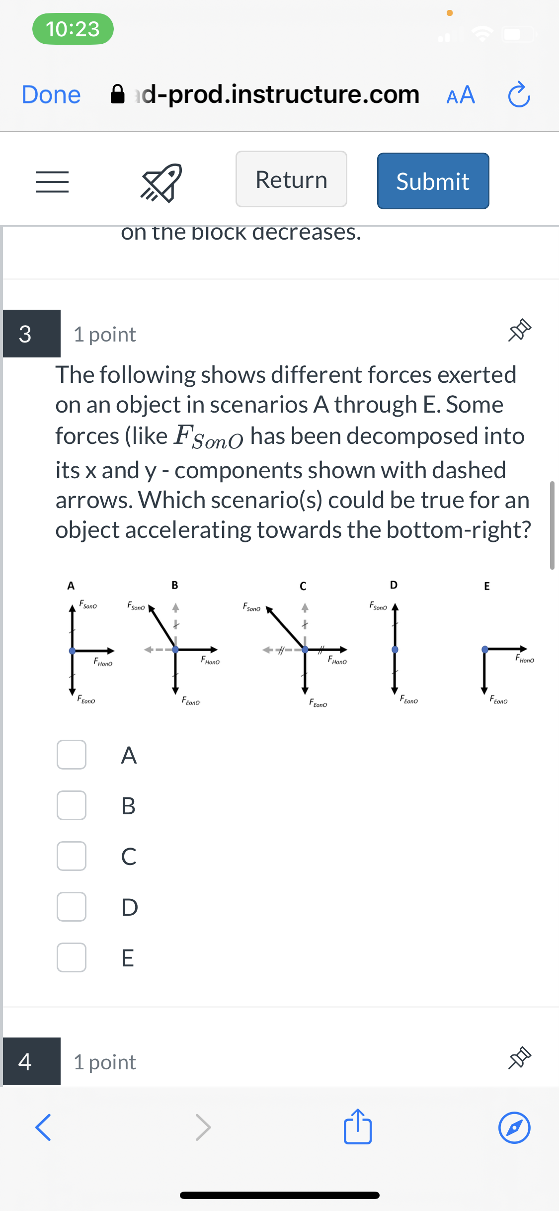 to a vertically hanging block (a modied Atwood machine). What is the