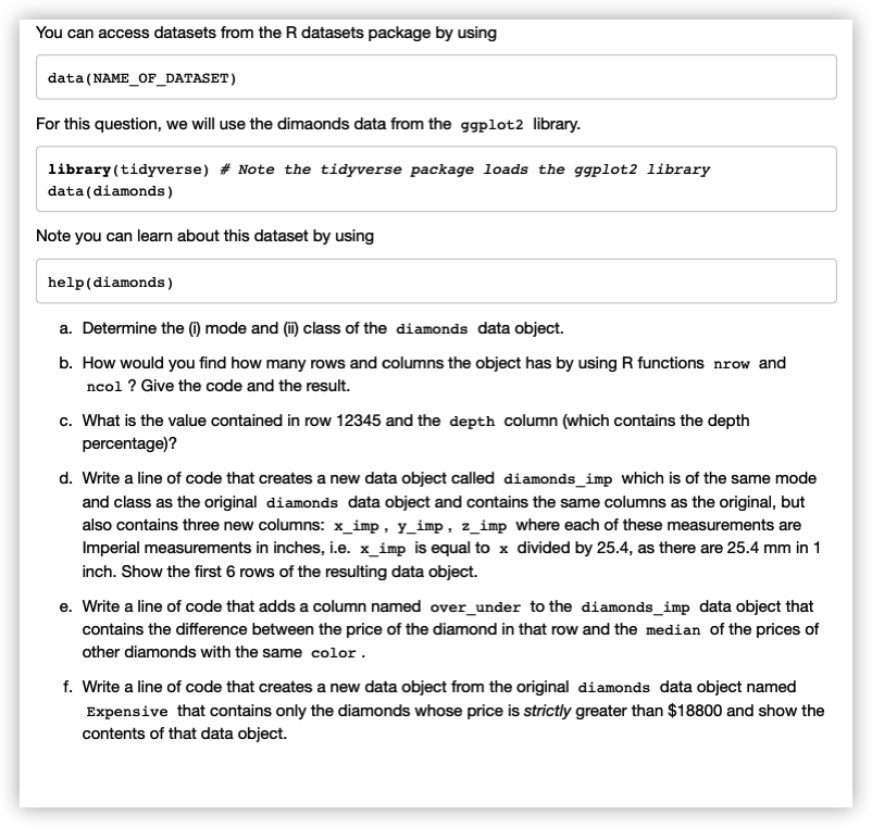 You can access datasets from the R datasets package by using