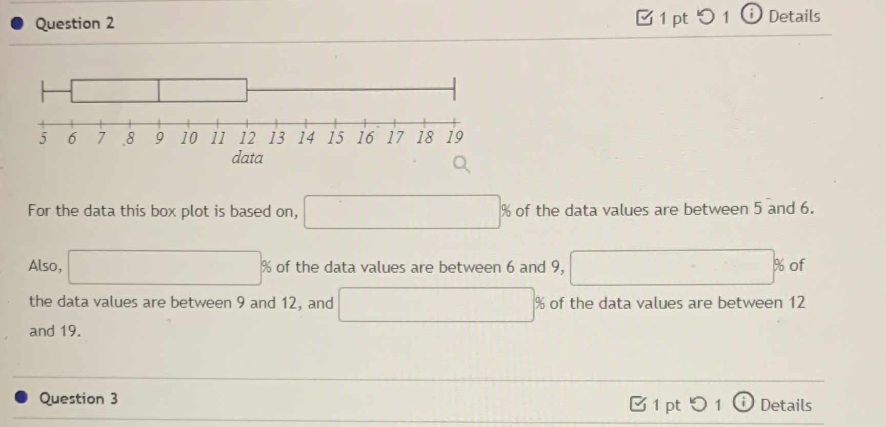  Question 2 1pt 5 1 0 Details 5 6 7 8